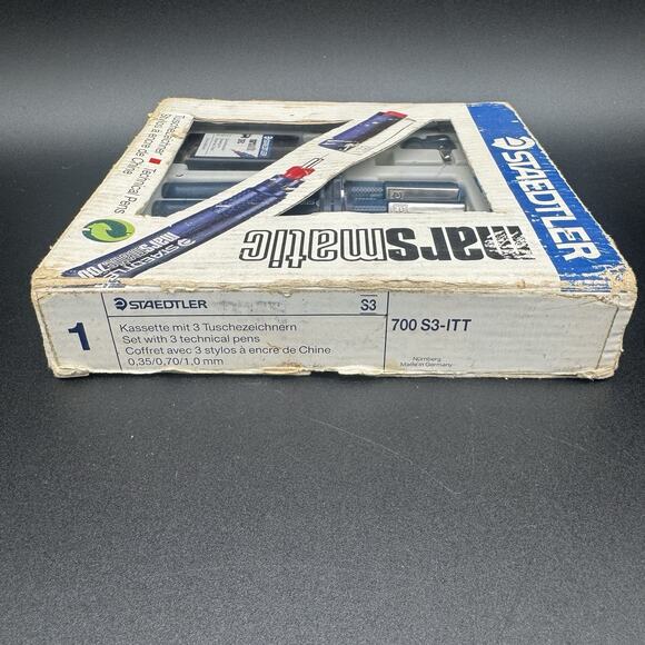 staedtler marsmatic 700 S3-ITT Mechanical Pencil Set Engineer Architect AS-IS - Picture 9 of 9